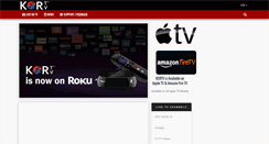 Desktop Screenshot of kortv.com